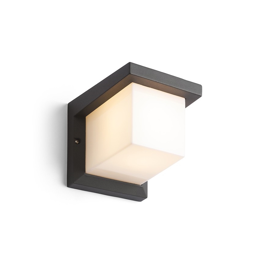 RED - Design Rendl - R12560 - Aplique de exterior HIDE 1xE27/13W/230V IP44