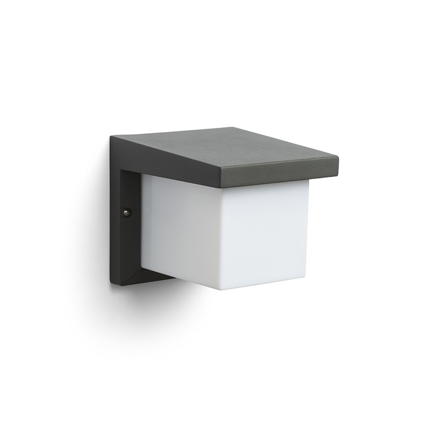 RED - Design Rendl - R12560 - Aplique de exterior HIDE 1xE27/13W/230V IP44