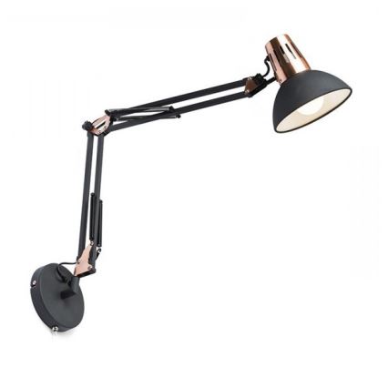 RED - Design Rendl - R12651 - Aplique ANTE 1xE27/28W/230V negro