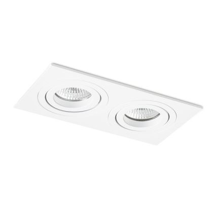 RED - Design Rendl - R12713- Lámpara empotrada PASADENA 2xGU10/50W/230V