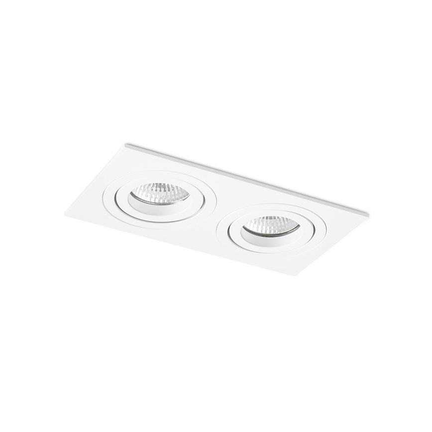 RED - Design Rendl - R12713- Lámpara empotrada PASADENA 2xGU10/50W/230V
