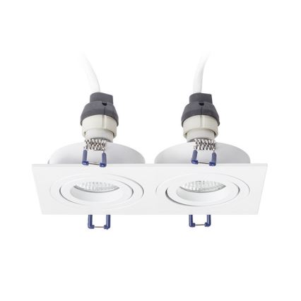 RED - Design Rendl - R12713- Lámpara empotrada PASADENA 2xGU10/50W/230V