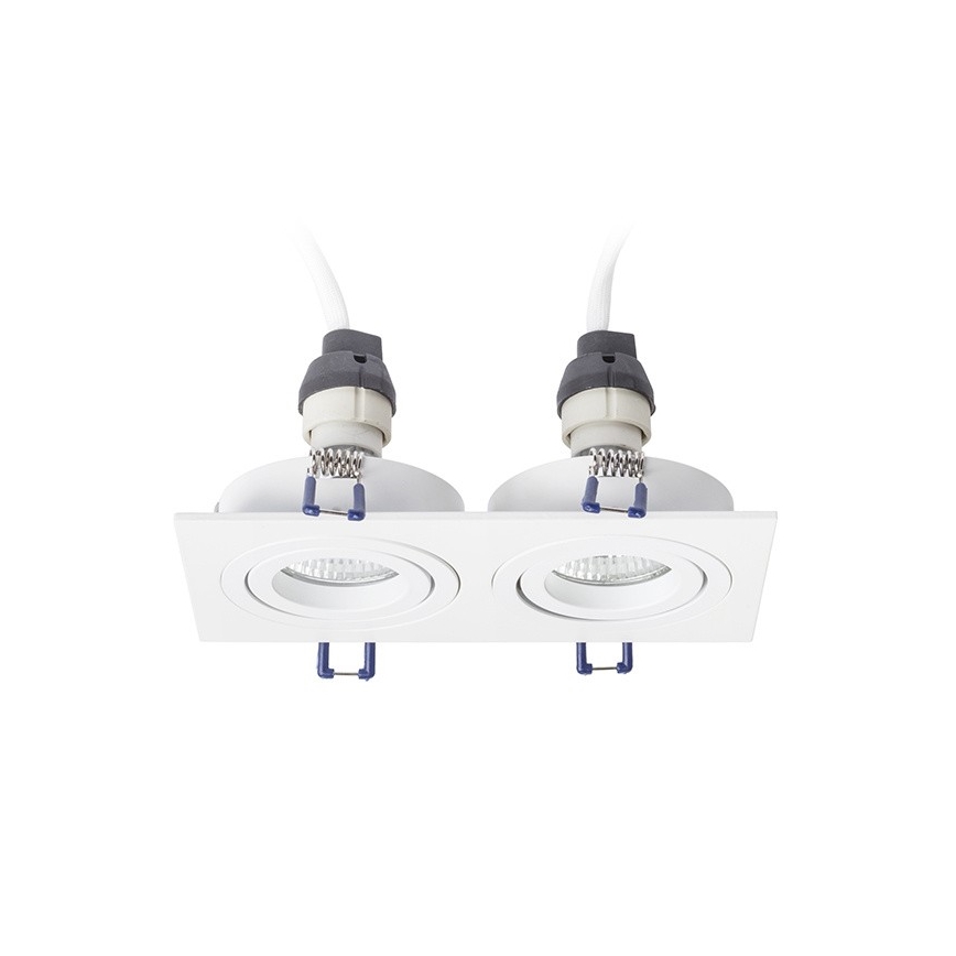 RED - Design Rendl - R12713- Lámpara empotrada PASADENA 2xGU10/50W/230V