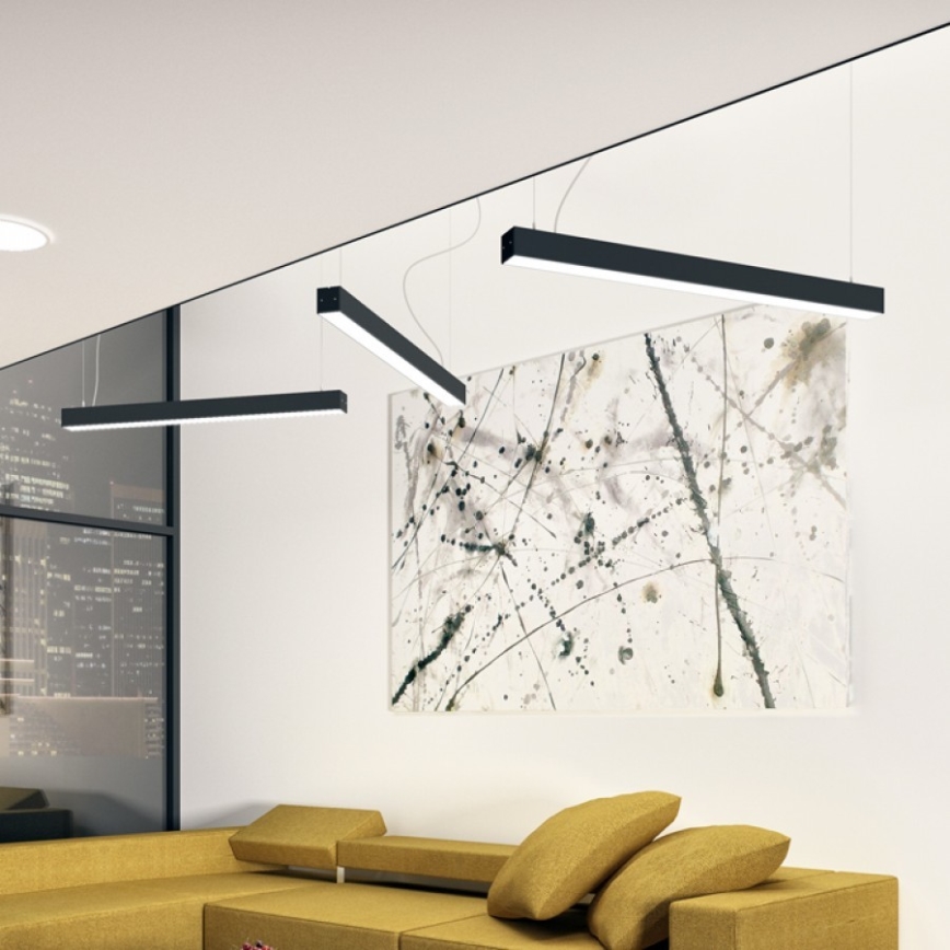 RED - Design Rendl - R12721 - Lámpara LED colgante PESANTE LED/40W/230V negro