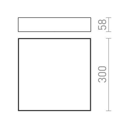 RED - Design Rendl - R12850 - Plafón LED LARISA LED/30W/230V blanco