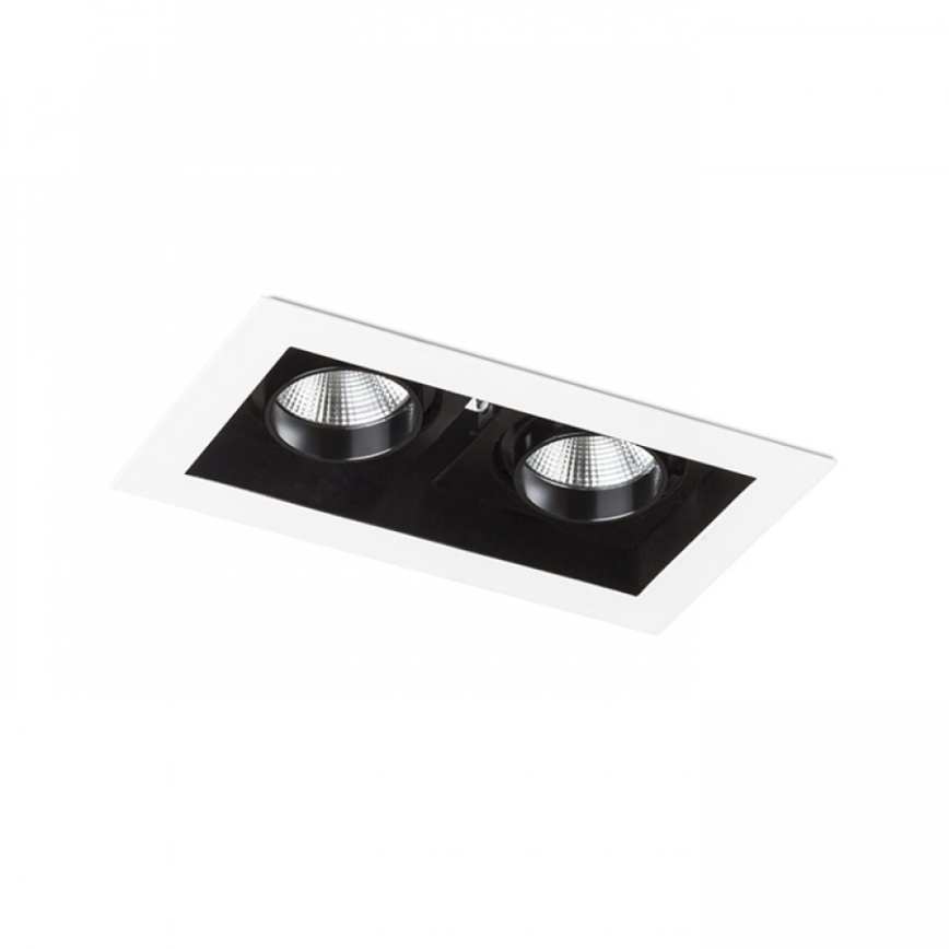 RED - Design Rendl - R12857 - Lámpara empotrada LED BONDY 2xLED/7W/230V