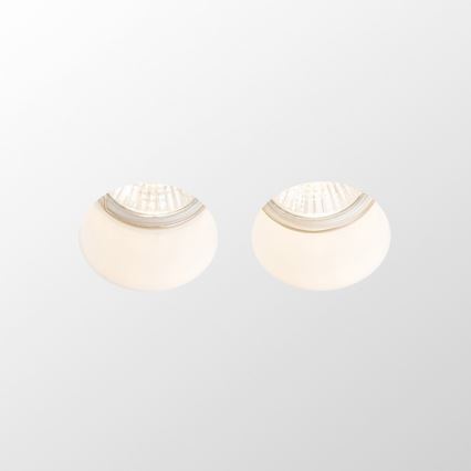 RED - Design Rendl - R12900 - Lámpara empotrable QUO 2xGU10/35W/230V