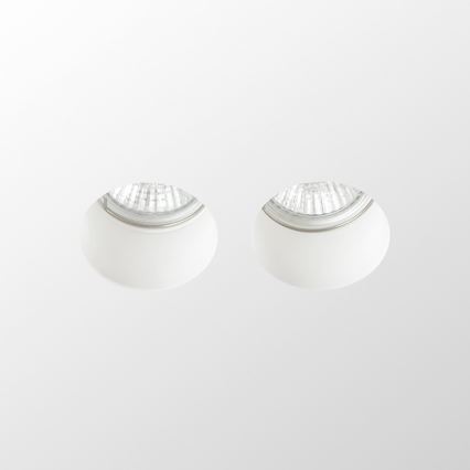 RED - Design Rendl - R12900 - Lámpara empotrable QUO 2xGU10/35W/230V