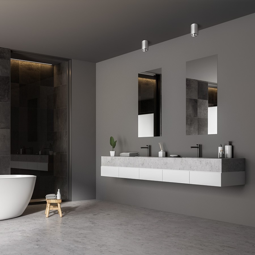 RED - Design Rendl - R13542 - Plafón de baño LOLA 1xGU10/35W/230V IP54