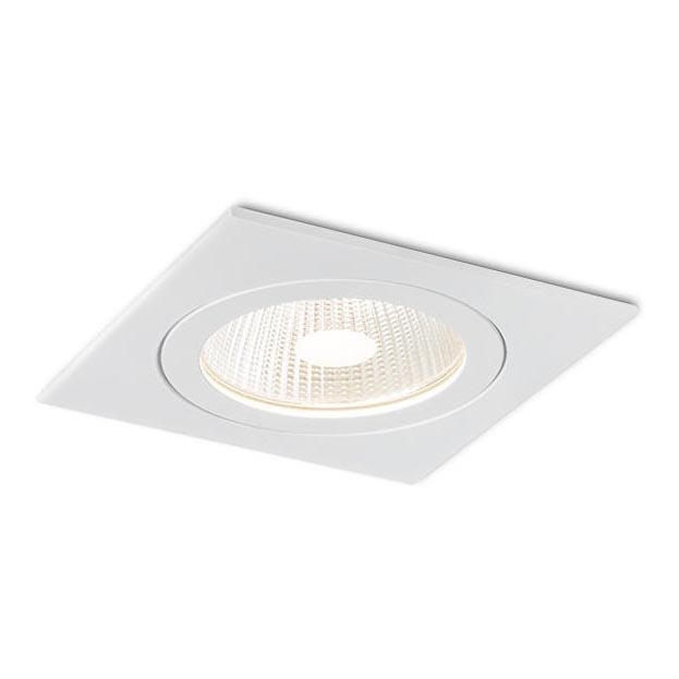 RED - R10566 - Lámpara empotrada LED para baños AMIGA LED/8W/230V IP65 blanco