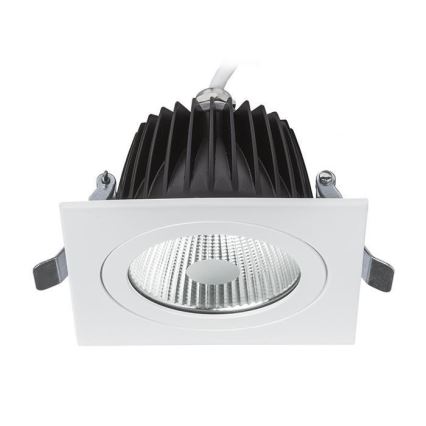 RED - R10566 - Lámpara empotrada LED para baños AMIGA LED/8W/230V IP65 blanco