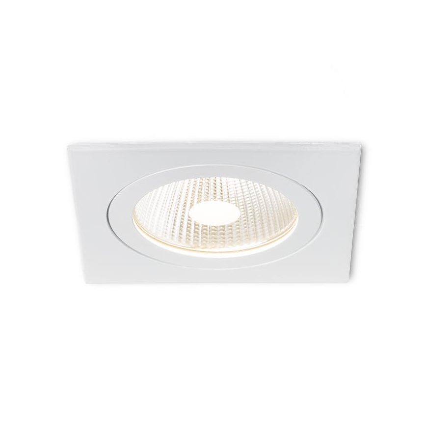 RED - R10566 - Lámpara empotrada LED para baños AMIGA LED/8W/230V IP65 blanco