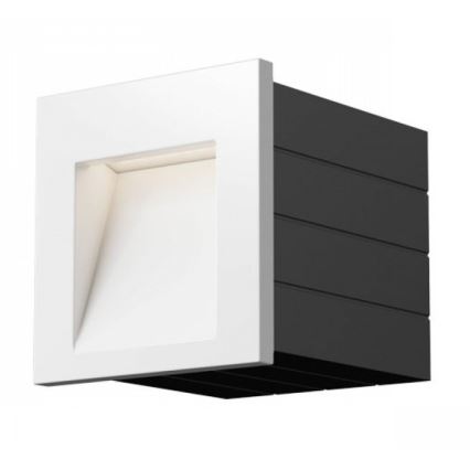 RED - Design Rendl - R12013 - Lámpara empotrada de exterior TESS LED/3W/230V IP54 blanco