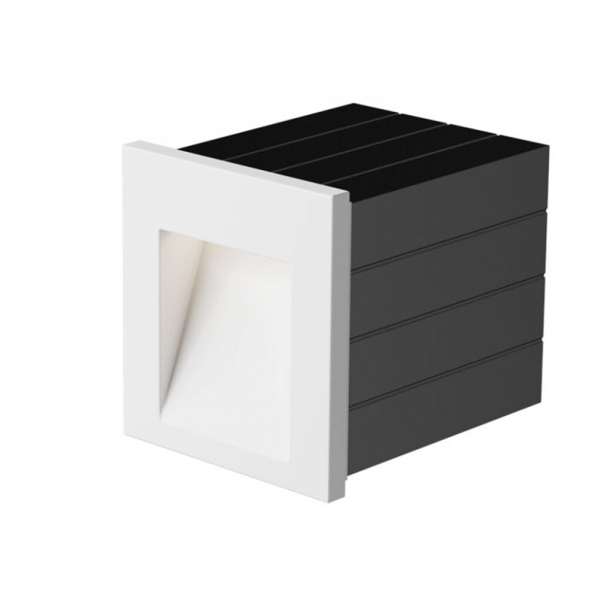 RED - Design Rendl - R12013 - Lámpara empotrada de exterior TESS LED/3W/230V IP54 blanco