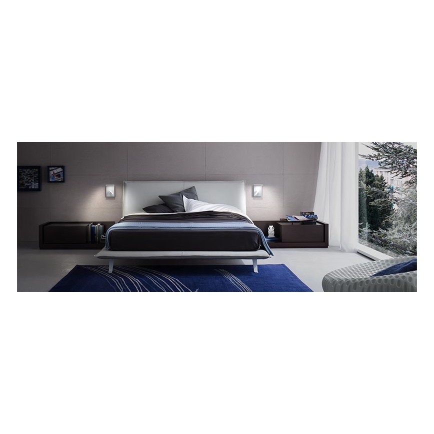 Redo 01-1499 - Foco LED de pared AGOS LED/6W/230V + LED/3,2W USB blanco