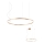 Redo 01-1713 - Lámpara colgante LED regulable en cadena ORBIT LED/55W/230V bronce