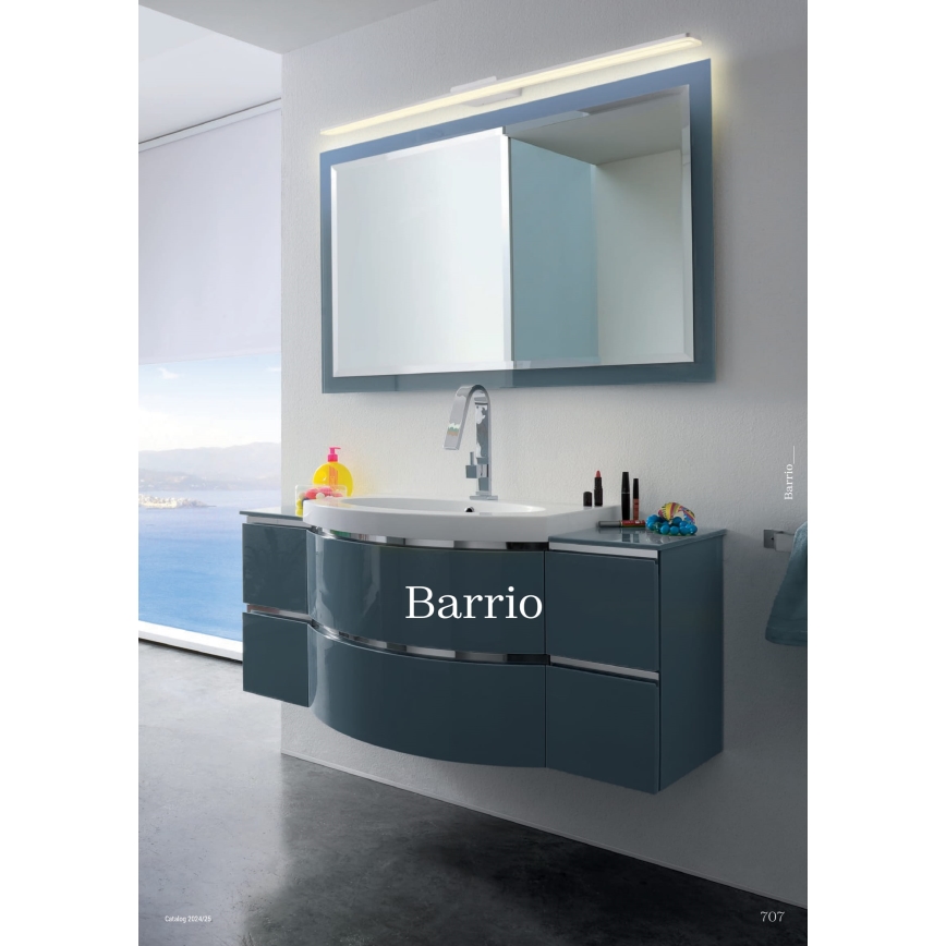Redo 01-2503 - Iluminación LED para espejos de baño BARRIO LED/17,25W/230V 60 cm CRI 90 IP44 blanco