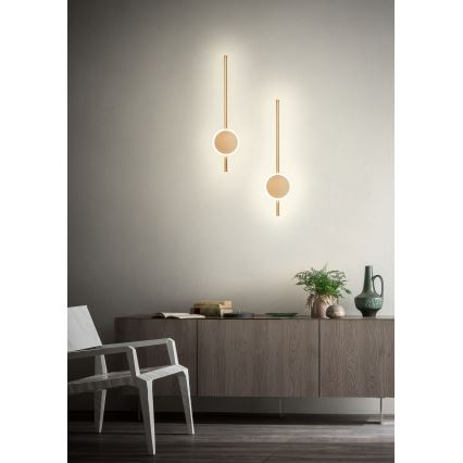 Redo 01-2700 - Aplique LED DIAZ LED/18W/230V CRI 90 dorado