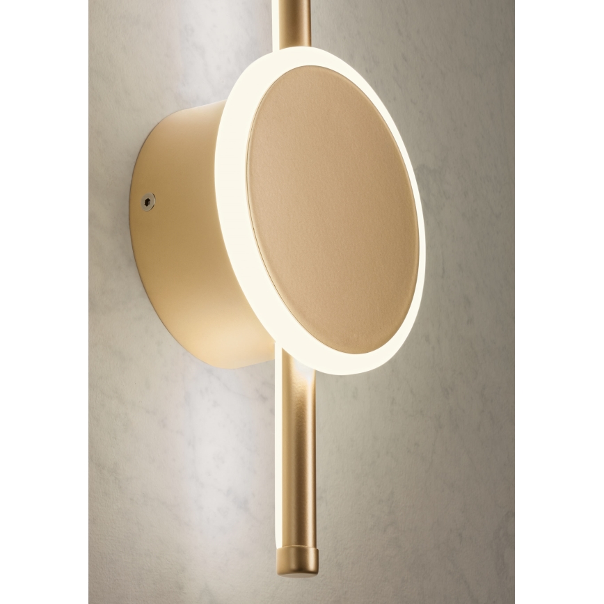 Redo 01-2700 - Aplique LED DIAZ LED/18W/230V CRI 90 dorado