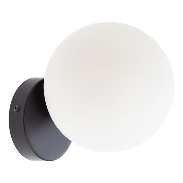 Redo 01-2714 - Aplique VOLLEY 1xE14/28W/230V negro