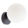 Redo 01-2714 - Aplique VOLLEY 1xE14/28W/230V negro