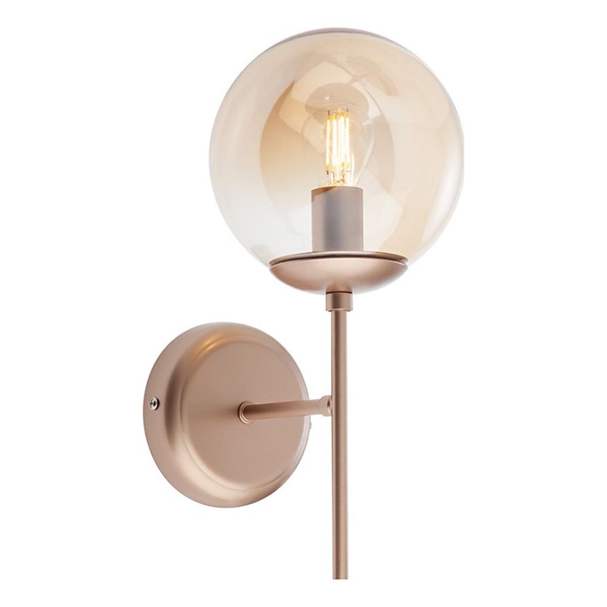 Redo 01-2942 - Aplique MUNDI 1xE14/28W/230V cobre