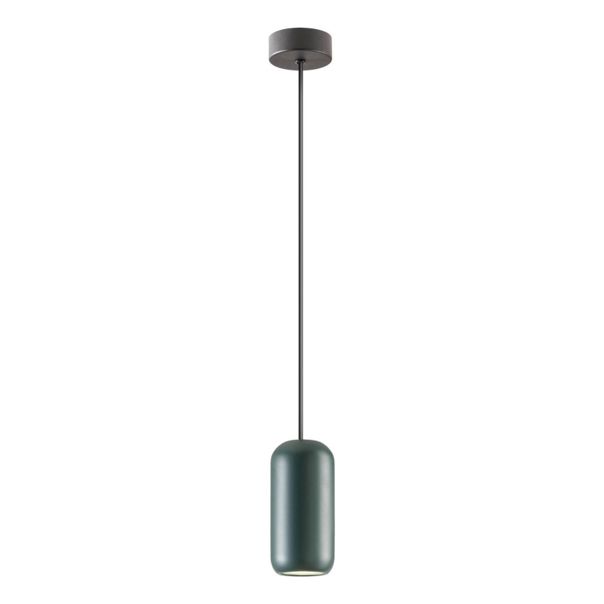 Redo 01-3475 - Lámpara colgante BOOM 1xGU10/10W/230V diá. 7,6 cm Verde