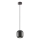 Redo 01-3477 - Lámpara colgante BOOM 1xGU10/10W/230V diá. 12 cm negro