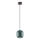 Redo 01-3478 - Lámpara colgante BOOM 1xGU10/10W/230V diá. 12 cm Verde