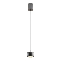 Redo 01-3550 - Lámpara LED colgante AVES LED/12W/230V diá. 9,6 cm CRI 90 negro