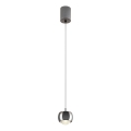 Redo 01-3551 - Lámpara LED colgante AVES LED/12W/230V diá. 9,6 cm CRI 90 antracita