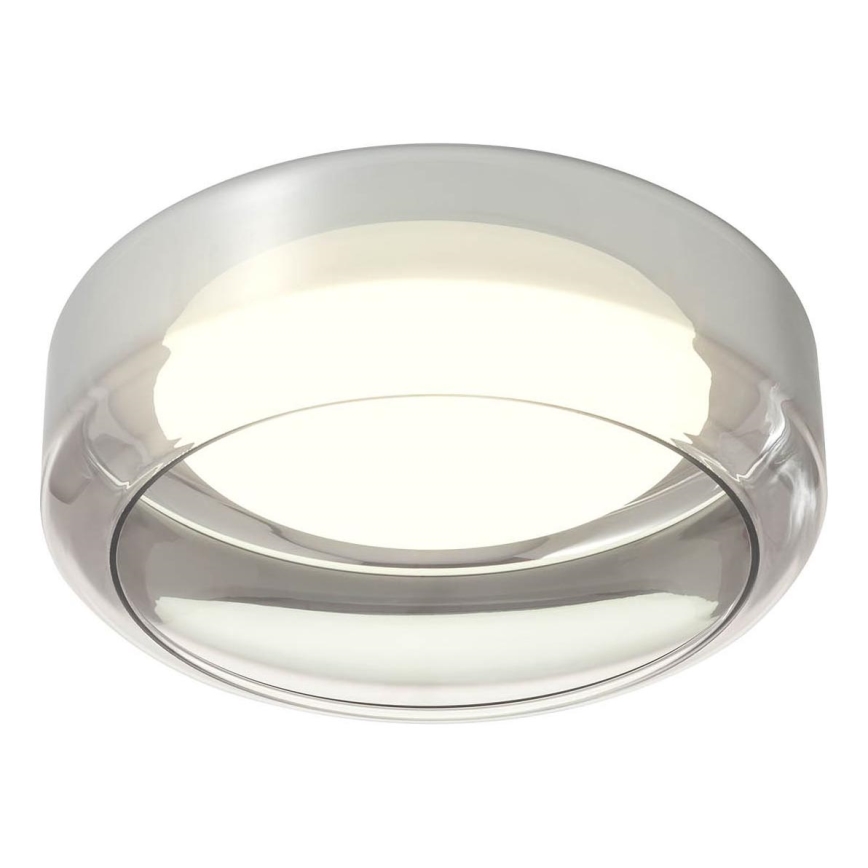 Redo 01-3589 - Plafón LED SOLERA LED/24W/230V diá. 35 cm CRI 93 3000/4000K gris
