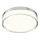 Redo 01-3727 - Plafón LED de baño FRISBI LED/12W/230V diá. 23 cm CRI 90 3000/4000K IP44 cromo brillante