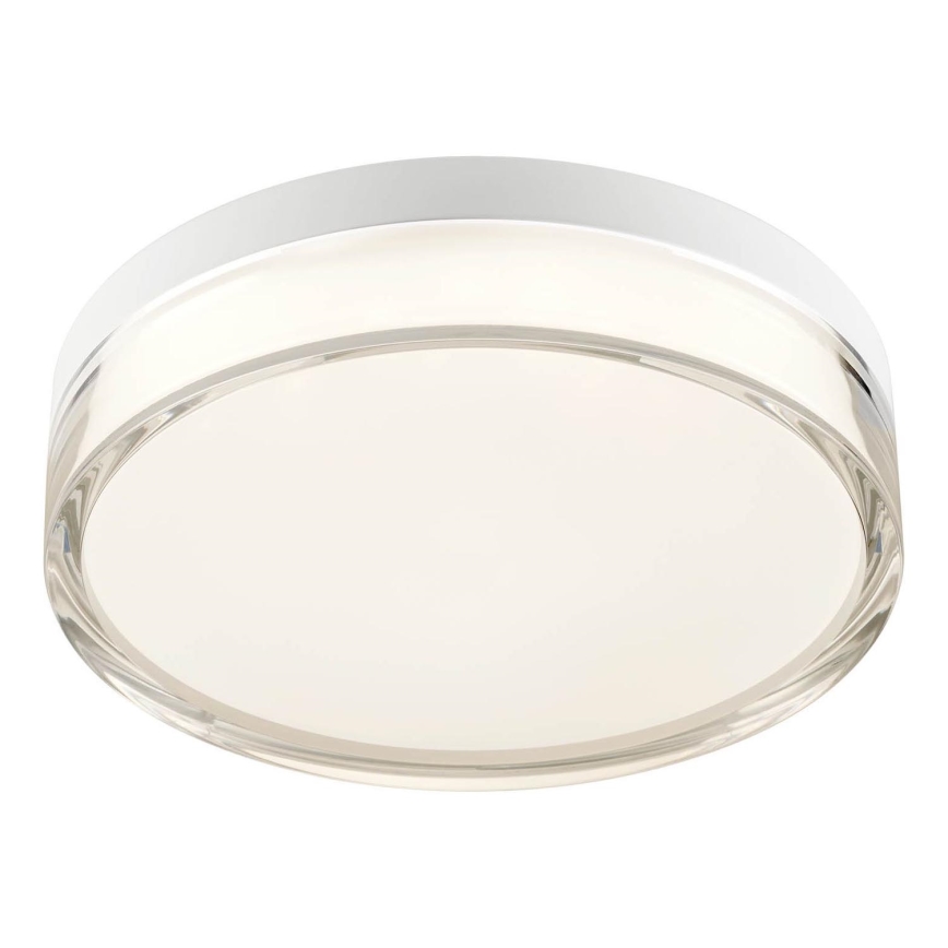 Redo 01-3731 - Plafón LED de baño FRISBI LED/12W/230V diá. 23 cm CRI 90 3000/4000K IP44 blanco