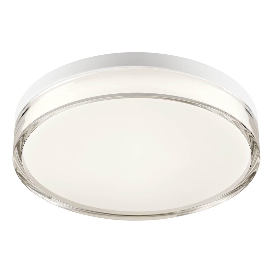 Redo 01-3732 - Plafón LED de baño FRISBI LED/18W/230V diá. 28 cm CRI 90 3000/4000K IP44 blanco