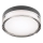 Redo 01-3733 - Plafón LED de baño FRISBI LED/8W/230V diá. 15 cm CRI 90 IP44 negro