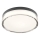 Redo 01-3735 - Plafón LED de baño FRISBI LED/12W/230V diá. 23 cm CRI 90 3000/4000K IP44 negro