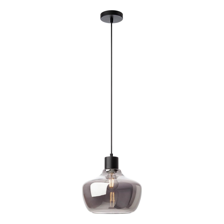 Redo 01-4046 - Lámpara colgante ATLANTIS 1xE27/42W/230V diá. 26 cm negro