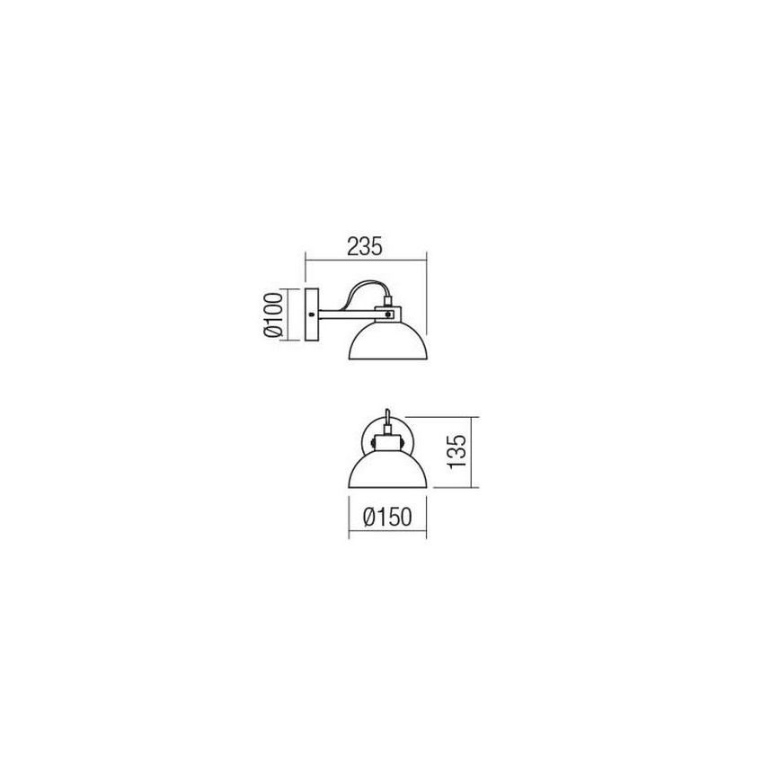 Redo 04-510 - Aplique infantil EOLO 1xE27/42W/230V