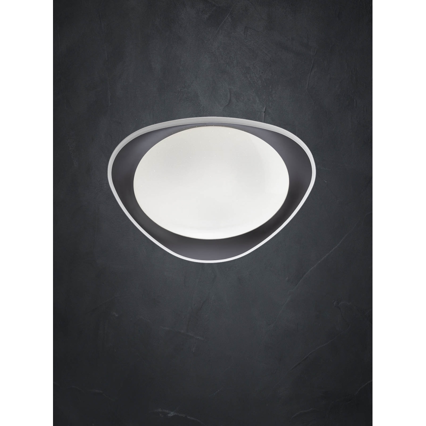 Redo 05-922 - Plafón LED VERENA LED/24W/230V antracita