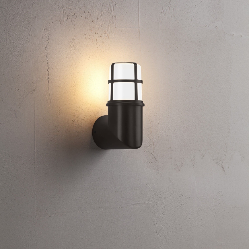 Redo 90198 - Aplique de exterior TRITON 1xE27/28W/230V IP54 negro