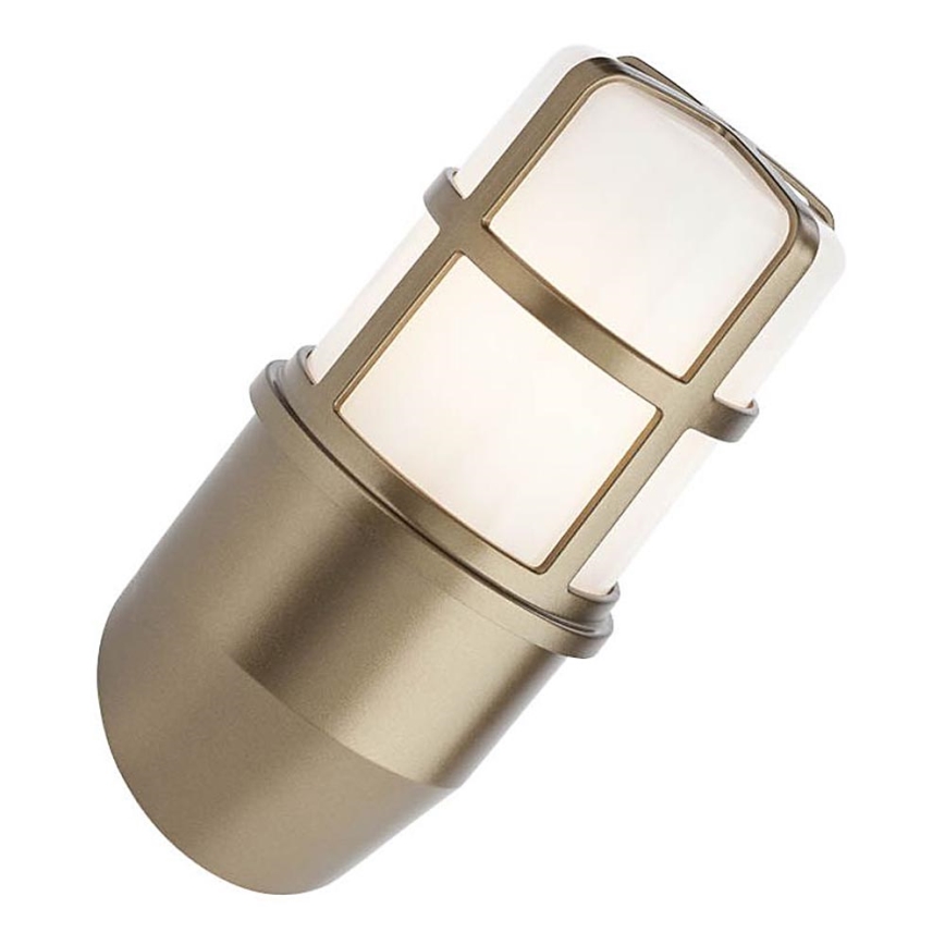 Redo 90202 - Aplique de exterior TRITON 1xE27/28W/230V IP54 latón