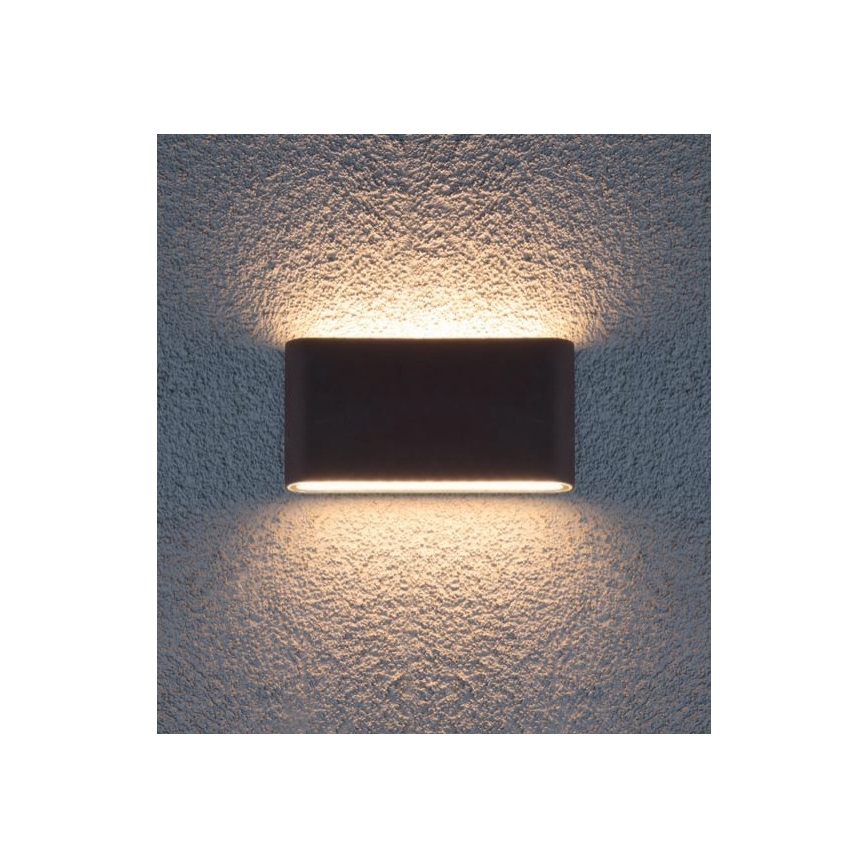 Redo 9054 - Aplique LED para exterior POCKET LED/13W/230V IP54 antracita