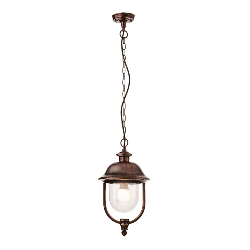 Redo 9279 - Lámpara colgante exterior VERONA 1xE27/70W/230V IP44