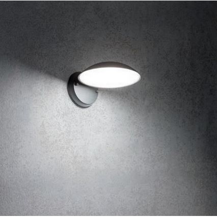 Redo 9617 - Aplique LED de exterior CAPP LED/12W/230V IP54 antracita