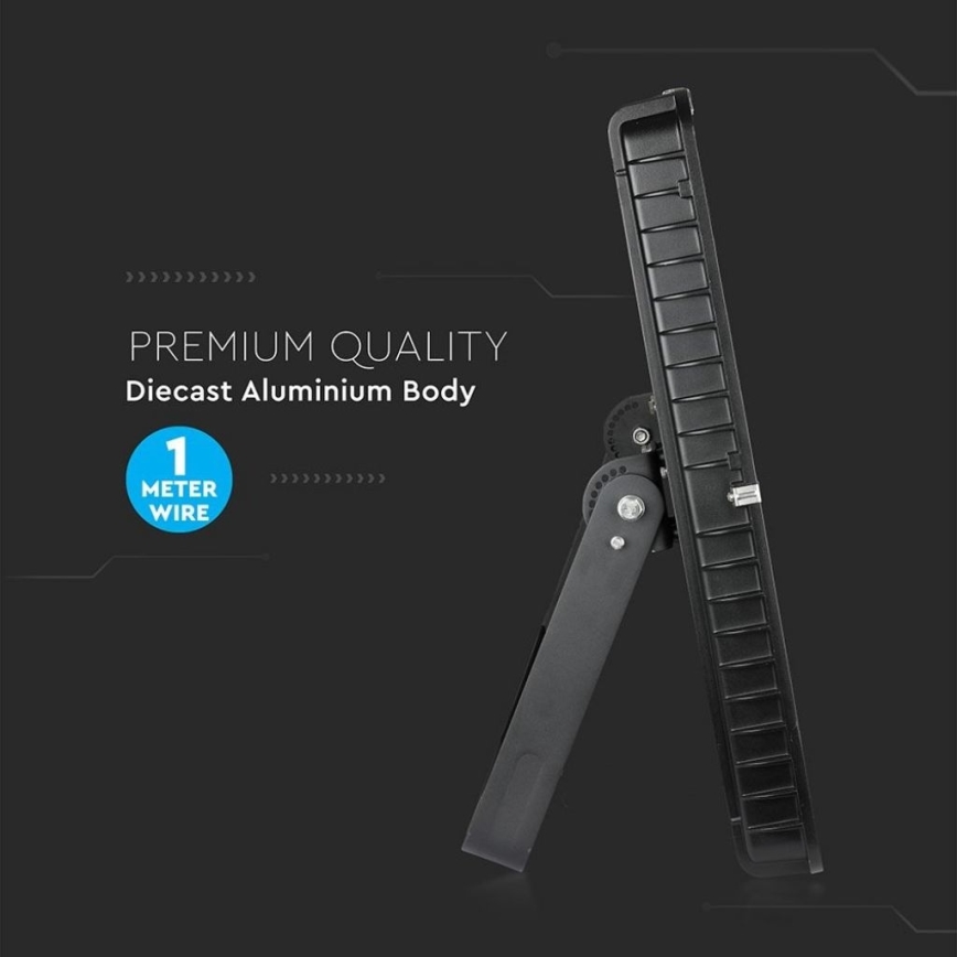 Reflector LED con chip SAMSUNG, 1000 W, 230 V, 4000 K, IP65