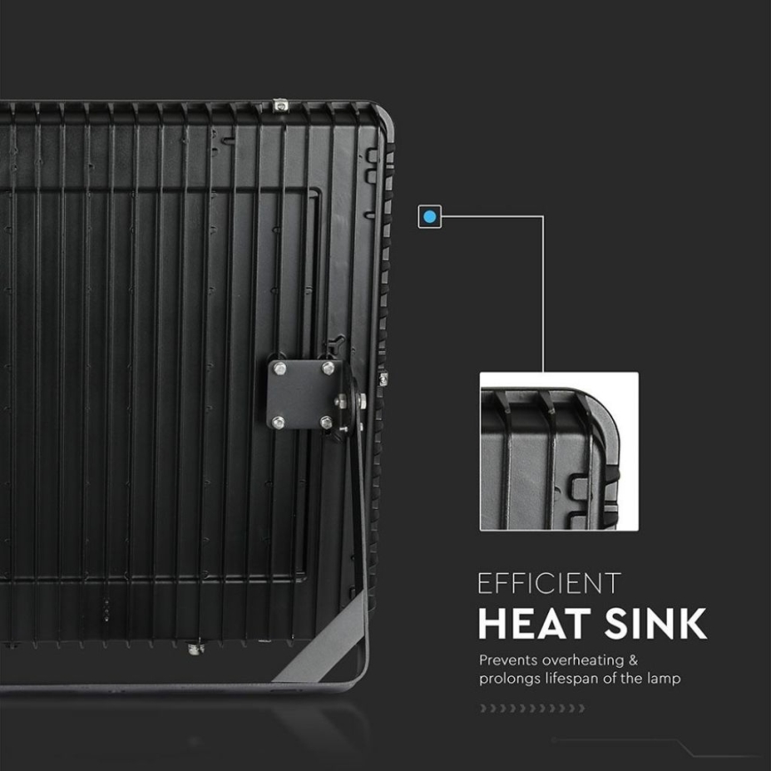 Reflector LED con chip SAMSUNG, 1000 W, 230 V, 4000 K, IP65