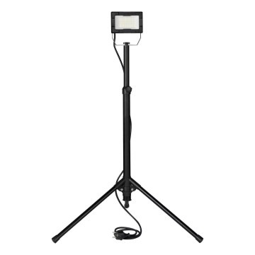 Reflector LED con soporte 20W/230V 5000K IP65 negro