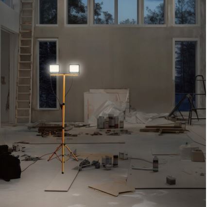 Reflector LED con soporte NOCTIS 2xLED/50W/230V 4000K IP65