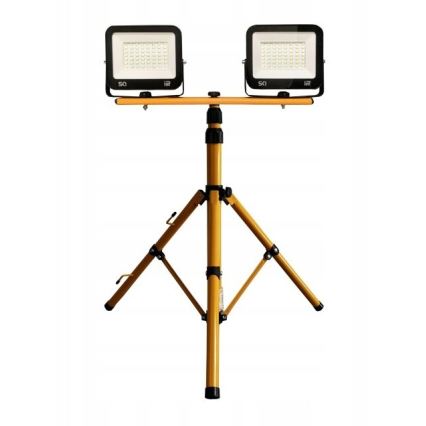 Reflector LED con soporte NOCTIS 2xLED/50W/230V 4000K IP65